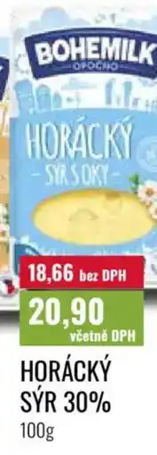 Ratio Bohemilk Horácký sýr 30% nabídka
