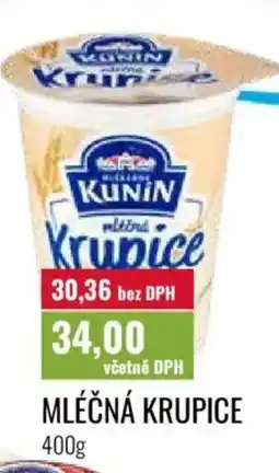 Ratio Mléčná krupice nabídka