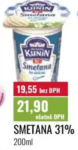 Ratio Smetana 31% nabídka
