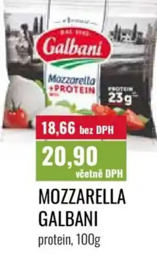 Ratio Mozzarella galbani protein nabídka