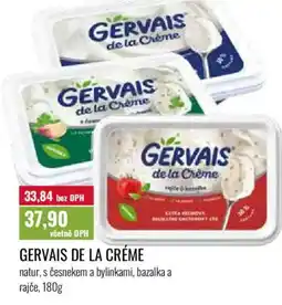 Ratio Gervais de la créme nabídka