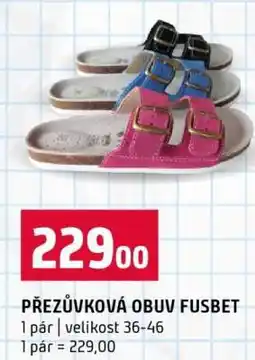 Terno PŘEZŮVKOVÁ OBUV FUSBET nabídka