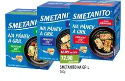 Ratio Smetanito na gril nabídka