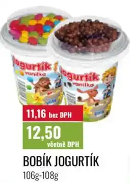 Ratio Bobík jogurtík nabídka