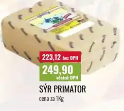 Ratio Sýr primator nabídka
