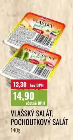 Ratio Vlašský salát, pochoutkový salát nabídka