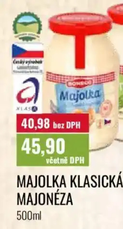 Ratio Boneco Majolka klasická majonéza nabídka