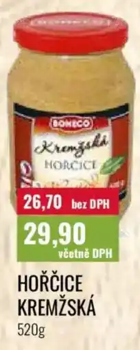 Ratio Boneco Hořčice kremžská nabídka