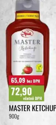 Ratio Master ketchup nabídka