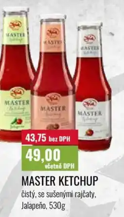 Ratio Master ketchup nabídka