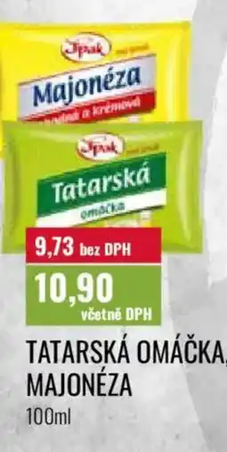 Ratio Tatarská omáčka, majonéza nabídka