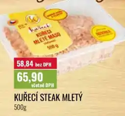 Ratio Kuřecí steak mletý nabídka