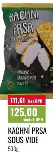 Ratio Kachní prsa sous vide nabídka