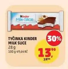 Penny Market TYČINKA KINDER MILK-SLICE nabídka
