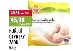 Ratio Kuřecí čtvrtky zadní nabídka