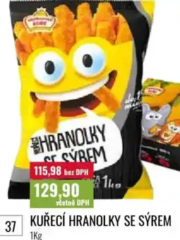Ratio Kuřecí hranolky se sýrem nabídka