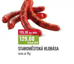 Ratio Staroměstská klobása nabídka