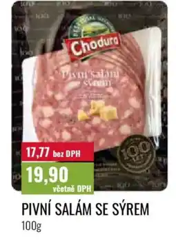 Ratio Pivní salám se sýrem nabídka