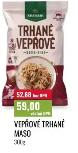 Ratio Vepřové trhané maso nabídka