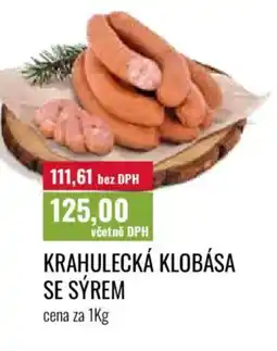 Ratio Krahulecká klobása se sýrem nabídka