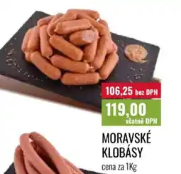 Ratio Moravské klobásy nabídka