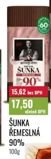 Ratio Šunka řemeslná 90% nabídka