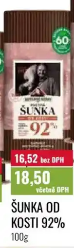 Ratio Šunka od kosti 92% nabídka