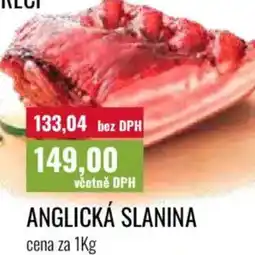 Ratio Anglická slanina nabídka