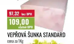 Ratio Vepřová šunka standard nabídka
