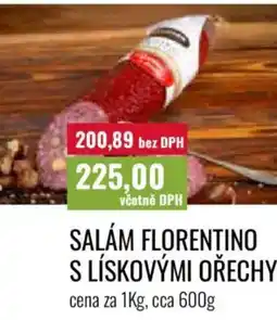 Ratio Salám florentino s lískovými ořechy nabídka