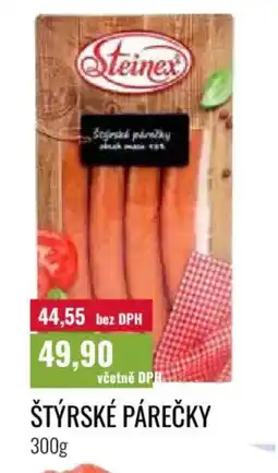 Ratio Štýrské párečky nabídka