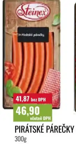 Ratio Pirátské párečky nabídka
