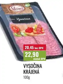 Ratio Vysočina krájená nabídka