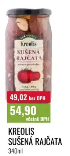 Ratio Kreolis sušená rajčata nabídka