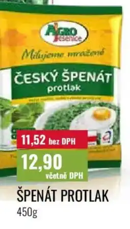 Ratio Špenát protlak nabídka