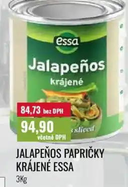 Ratio Jalapeños papričky krájené Essa nabídka