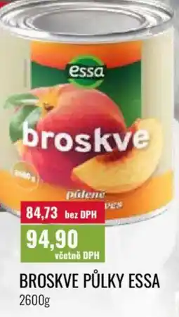 Ratio Broskve půlky essa nabídka
