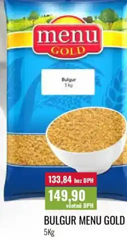 Ratio Bulgur menu gold nabídka