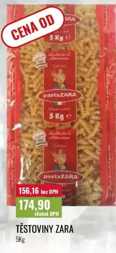 Ratio Těstoviny zara nabídka