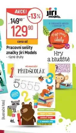 Globus Pracovní sešity značky Jiri Models nabídka
