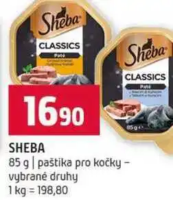 Terno SHEBA CLASSICS 85 g paštika pro kočky vybrané druhy nabídka