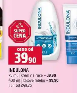 Terno INDULONA 75 ml krém na ruce 400 ml tělové mléko nabídka