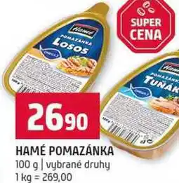 Terno HAMÉ POMAZÁNKA 100 g vybrané druhy nabídka