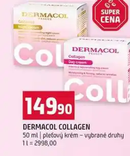 Terno DERMACOL COLLAGEN 50 ml pleťový krém vybrané druhy nabídka