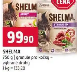 Terno SHELMA, 750 g granule pro kočky vybrané druhy nabídka