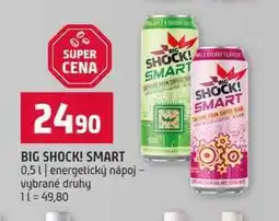 Terno BIG SHOCK! SMART 0,5l energetický nápoj vybrané druhy nabídka