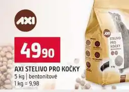 Terno AXI STELIVO PRO KOČKY 5 kg bentonitové nabídka