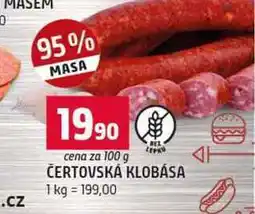 Terno ČERTOVSKÁ KLOBÁSA nabídka