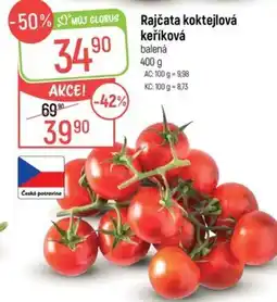 Globus Rajčata koktejlová keříková nabídka