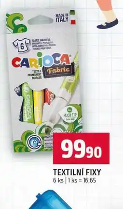 Terno TEXTILNÍ FIXY 6 ks nabídka